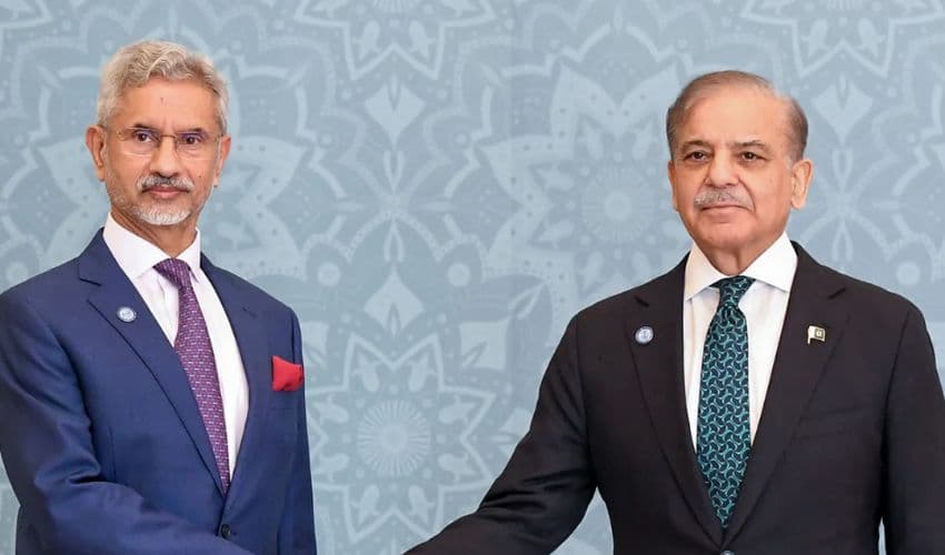 Indan FM and Pakistan PM Shehbaz