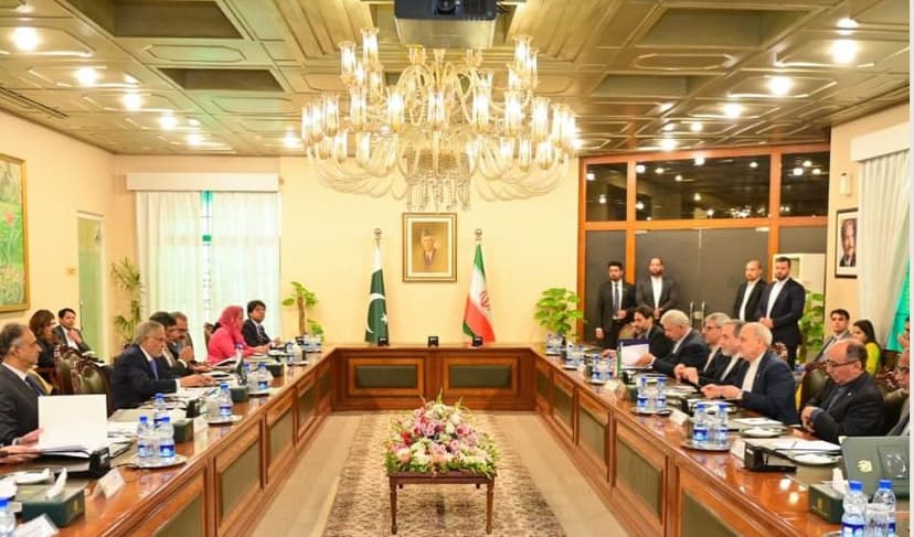 Pakistan and Iran FMs meeting in Islamabad