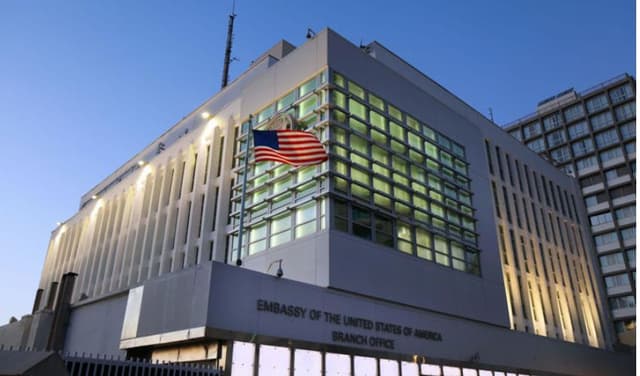 US Embassy in Tel Aviv