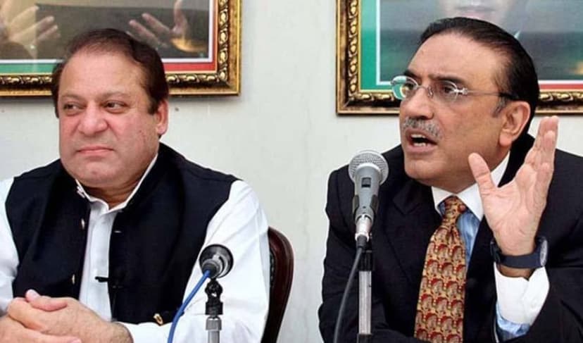 Nawaz Sharif and Asif Ali Zardari