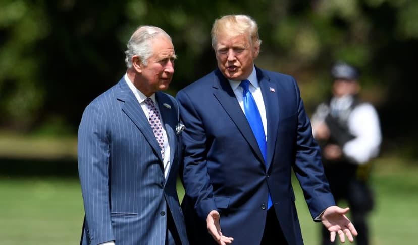 Trump with King Charles