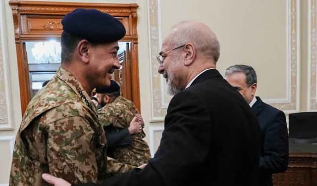 Field Marshal meets Iranian speaker in Tehran (Courtesy: File)