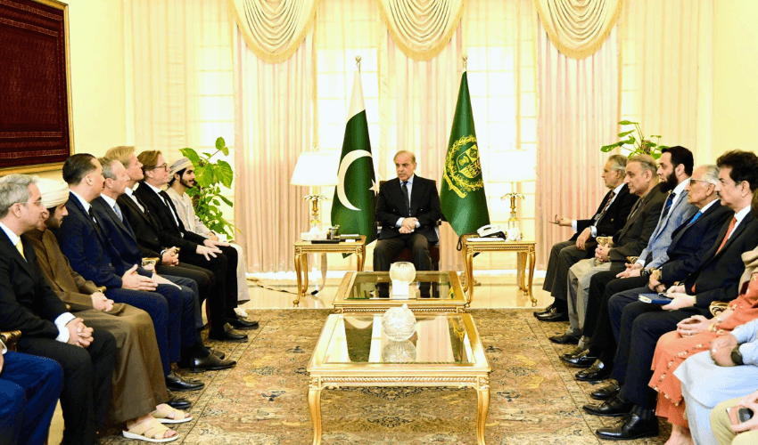 PM Shehbaz meets UAE and Alira group delegation to discuss investment opportunities (Courtesy: Online) PM Shehbaz meets UAE and Alira group delegation to discuss investment opportunities (Courtesy: Online)