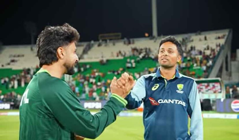 Australian spinner Tanveer Sangha develops taste for Pakistani cuisine (Courtesy: PCB)