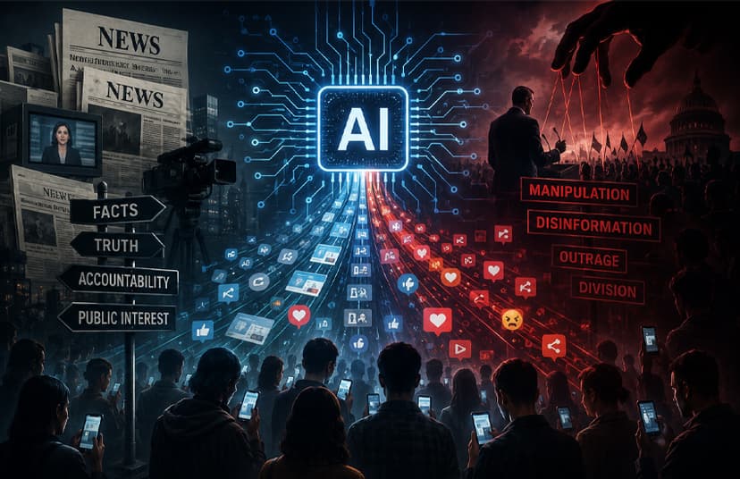 The challenge facing modern journalism is to preserve a shared foundation of reality.