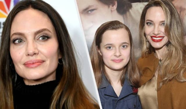 Angelina Jolie and daughter Vivienne