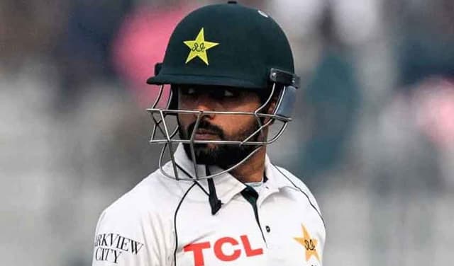 Babar ruled out of first Test against Bangladesh after left knee injury (Courtesy: File)