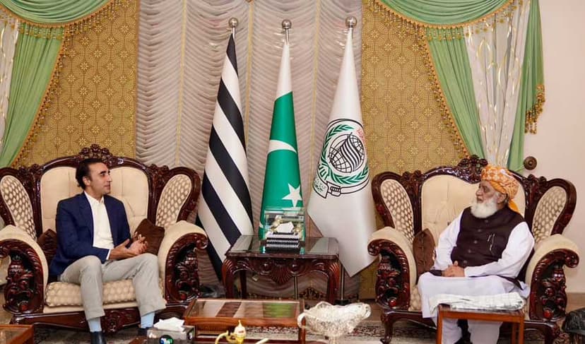AJK polls: Fazl calls for dialogue to resolve political issues (Courtesy: @MediaCellPPP)