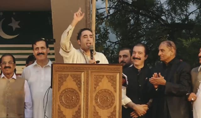 Bilawal calls for Kashmiri rights; refugee representation  (Courtesy: @MediaCellPPP)