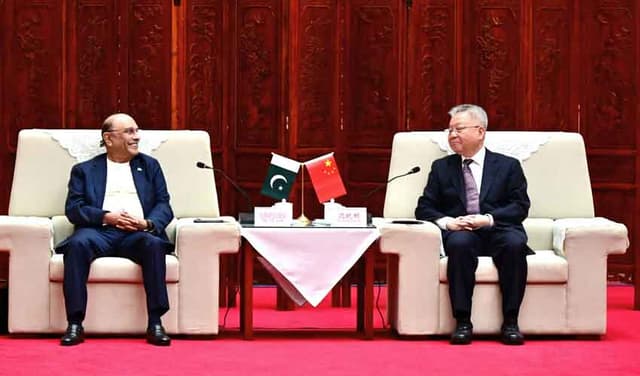 President Zardari resolves to bolster ties with China (Courtesy: @PresOfPakistan)