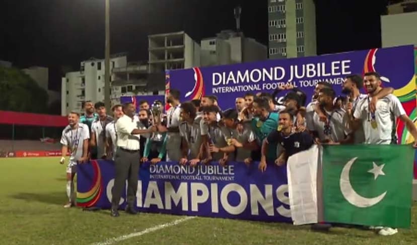 Pakistan make history with football tournament triumph in Maldives (Courtesy: File)