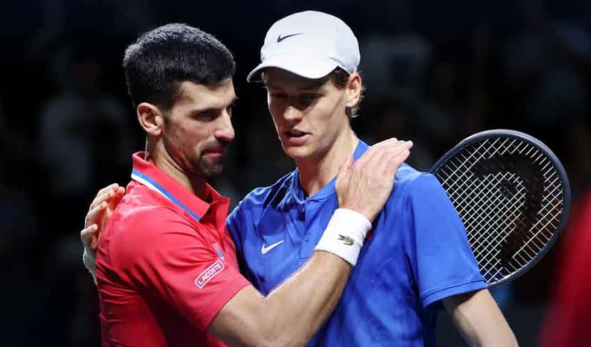 Djokovic and Sinner