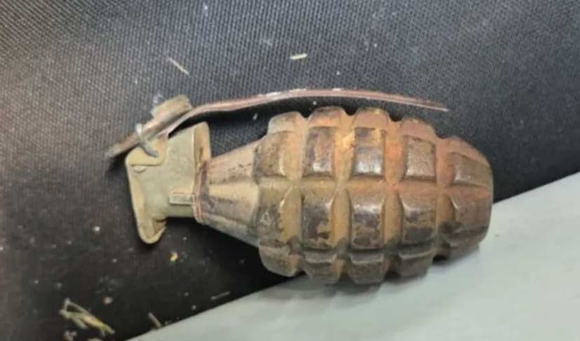 Canadian citizen takes WWII grenade to police station (Courtesy: File)