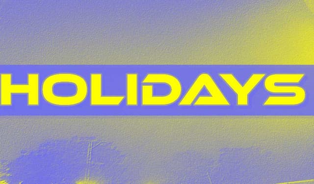 holidays