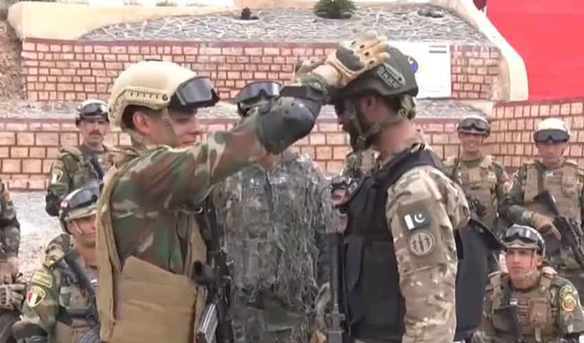 Pakistan, Egypt conclude Thunder-II joint military exercise (Courtesy: screengrab)