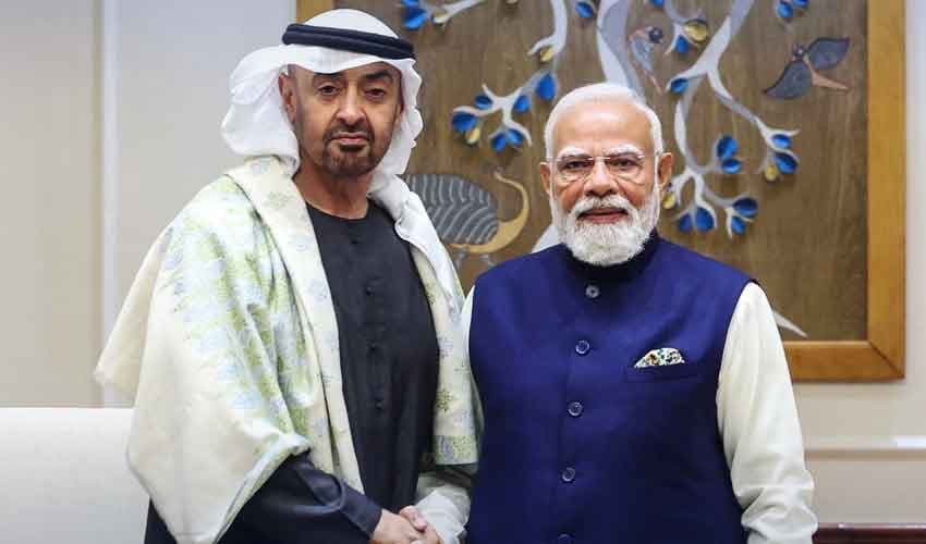 India, UAE signs pacts on defence, petroleum
