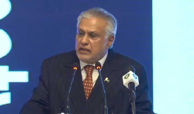 Dar warns against undermining Indus Waters Treaty (Courtesy: @PakTVGlobal)