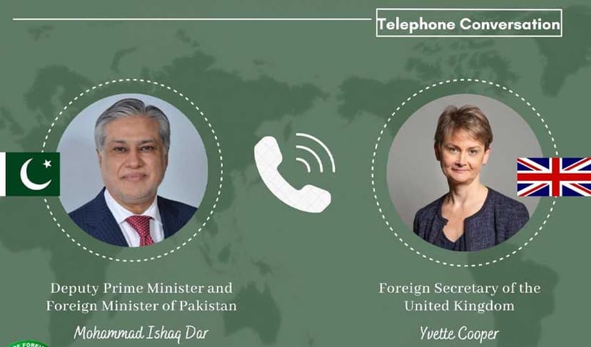 Islamabad MoU: UK praises Pakistan's role in sustained efforts (Courtesy: @ForeignOfficePk)