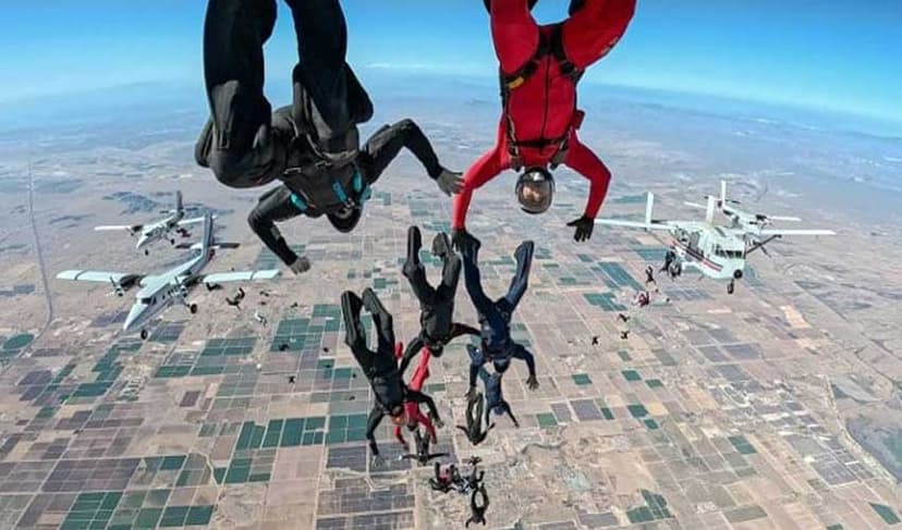 Global skydiving record set with over 31,000 jumps in one day (Courtesy: File)