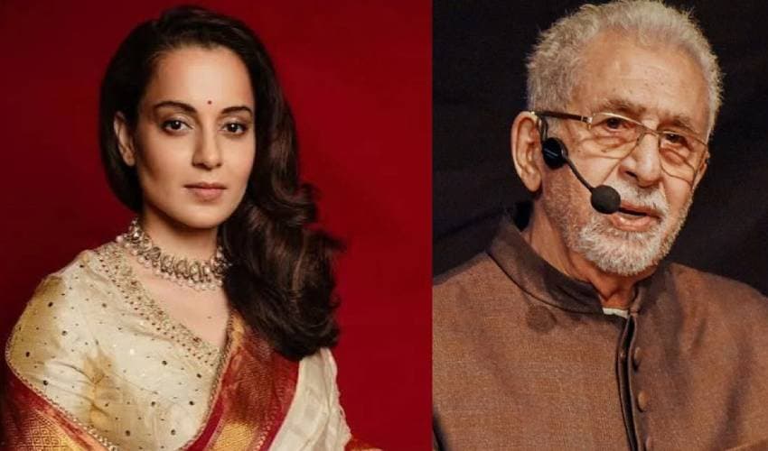 Kangana Ranaut Naseeruddin Shah Kangana Ranaut Naseeruddin Shah