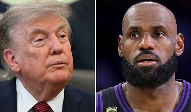 LeBron-Trump