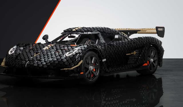 Lego builds life-size sports car with 328,000 bricks (Courtesy: File)
