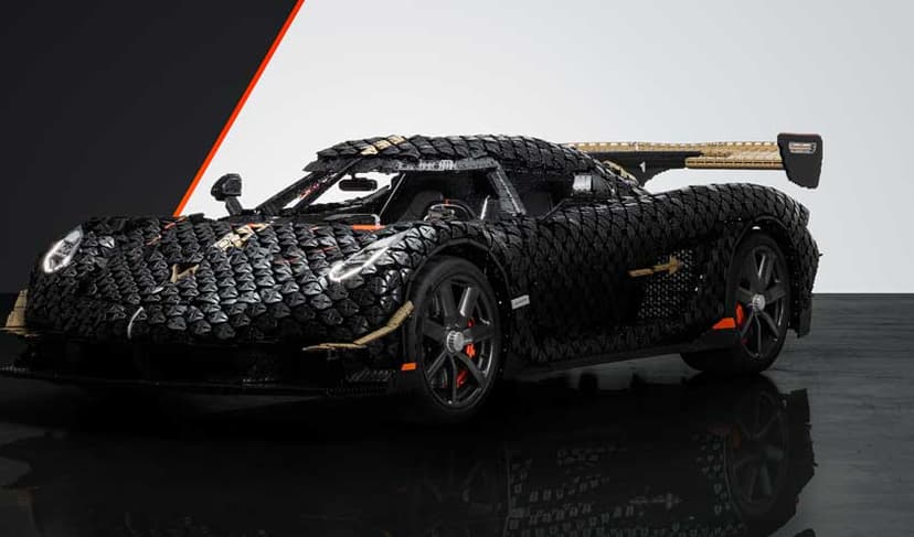 Lego builds life-size sports car with 328,000 bricks (Courtesy: File)