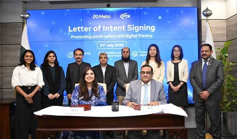 PTA, Meta sign youth online safety agreement (Courtesy: @PTAofficialpk)