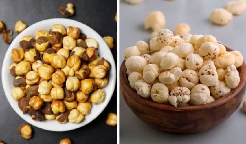 Makhana-Chickpeas
