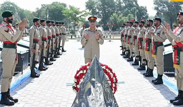 Bahawalpur Garrison marks Marka-e-Haq anniversary at martyrs’ memorial (Courtesy: File)