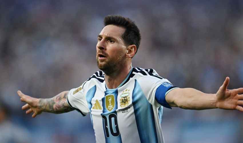 Messi breaks men's World Cup scoring record