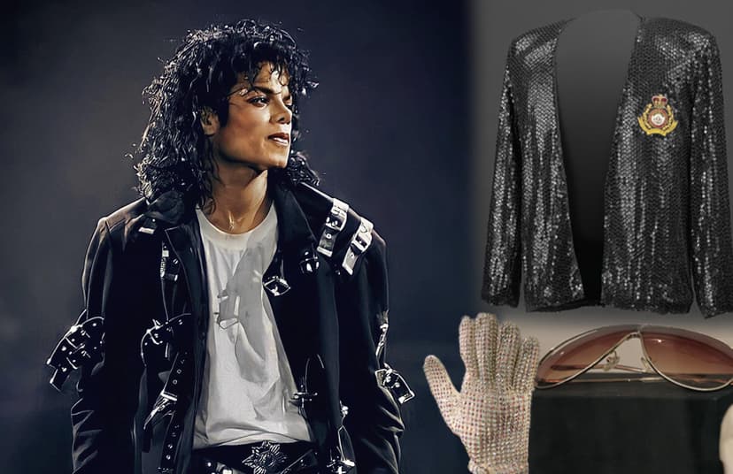 Michael Jackson memorabilia to go up for auction in France.