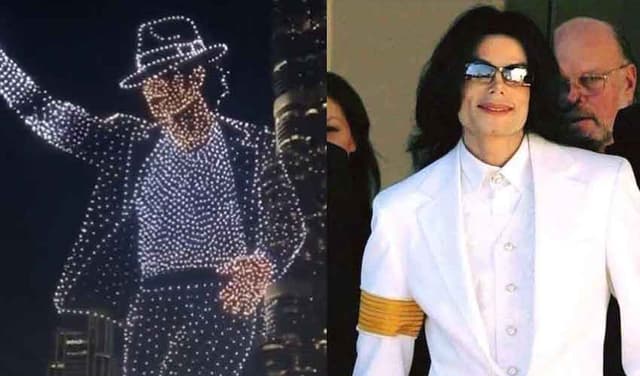 Thousands of drones in Dubai create giant image of Michael Jackson (Courtesy: File)