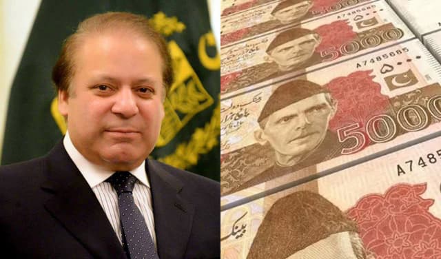 PML-N MPA demands Nawaz's photo with Jinnah on Rs5,000 note (Courtesy: File)