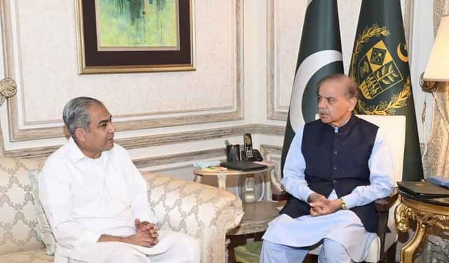 Naqvi, PM Shehbaz meeting