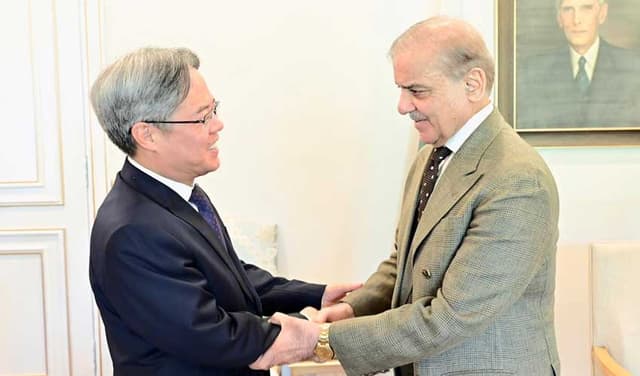 PM Shehbaz reaffirms commitment to stronger Pakistan-China partnership (Courtesy: PakPMO)