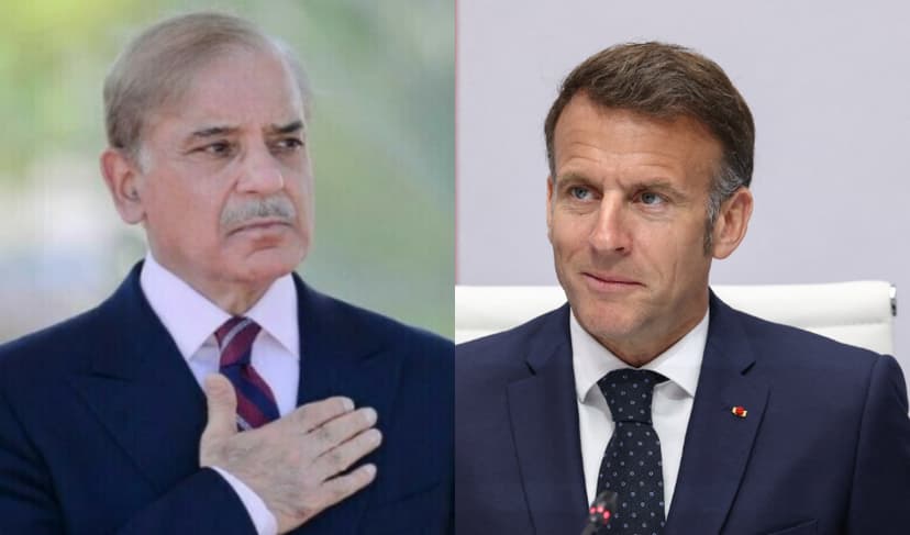 Islamabad Talks: Macron telephones PM Shehbaz, lauds mediation efforts (Courtesy: File)
