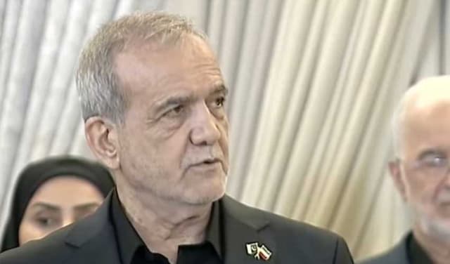 Pakistan, Iran ‘brothers with one heart and one soul’: Pezeshkian (Courtesy: @PakTVGlobal)