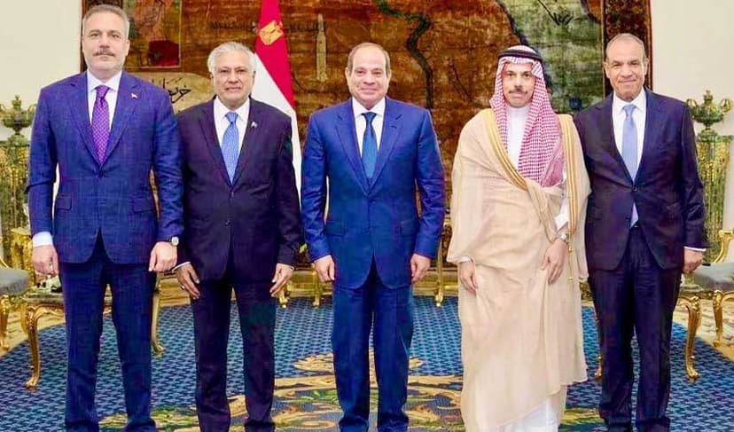 R-4 foreign ministers welcome Islamabad MoU (Courtesy: @ForeignOfficePk)