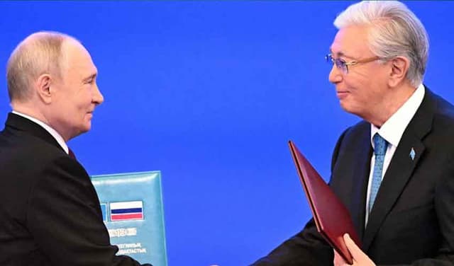 Kazakhstan, Russia sign agreement for first nuclear power plant (Courtesy: File)