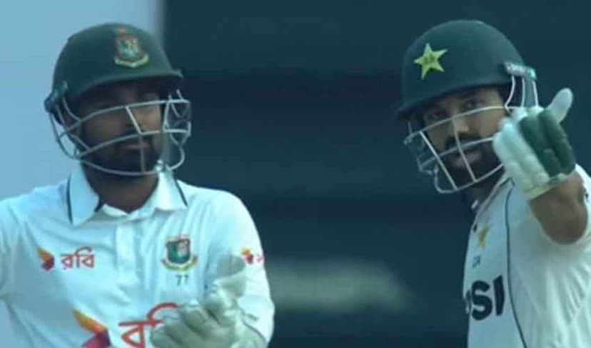 Litton, Rizwan clash during tense Sylhet Test exchange (Courtesy: File)