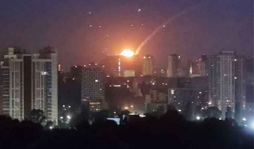 Russian strikes kill 28 in Kyiv area