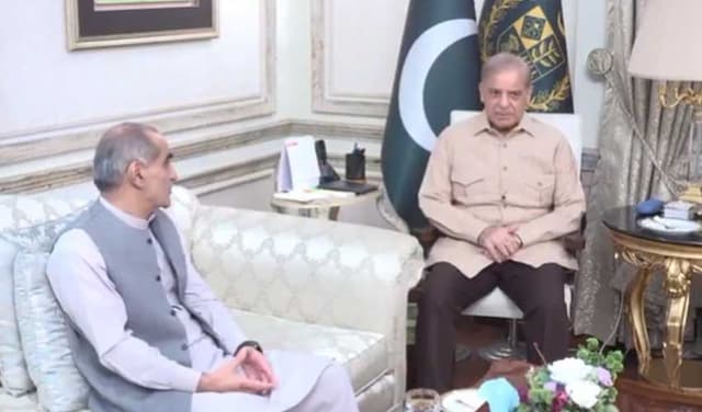 PM urges PML-N leaders to exercise caution in public statements (Courtesy: @RadioPakistan)