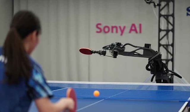 Robots enter table tennis as AI system challenges top players in Tokyo (Courtesy: File)