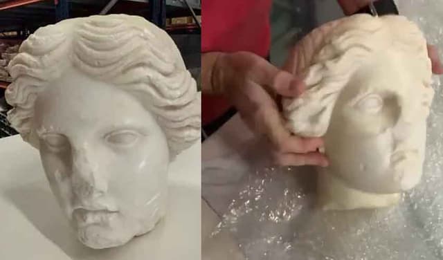 2,000-year-old Roman marble statue discovered in Spain (Courtesy: File)