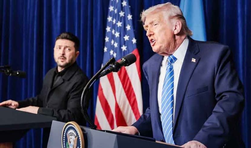 Trump calls for Russia deal with Zelensky