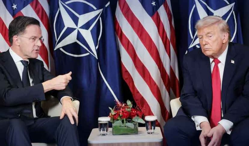 Trump criticises NATO over Iran