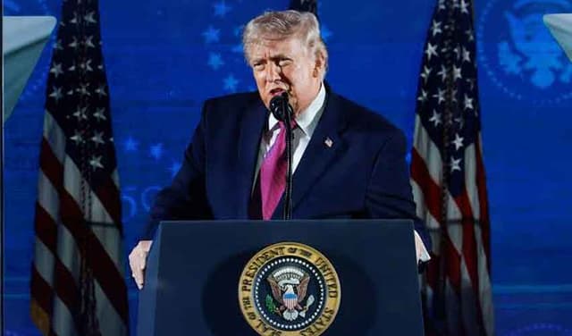 Trump warns of communist threat