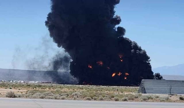 US Air Force B-52 bomber crashes