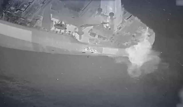 US fires Hellfire missile